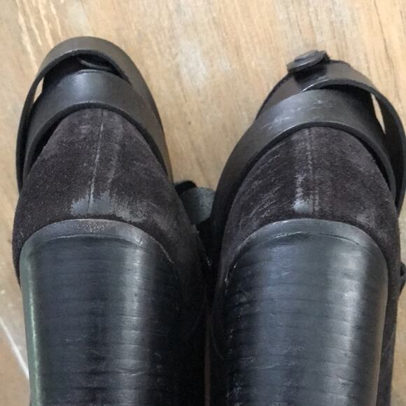 Rag & Bone Harrow Boots black suede 38.5 - Picture 13 of 13